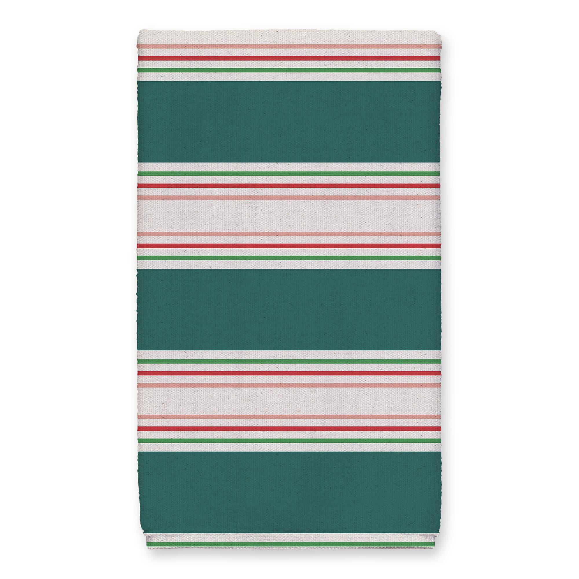 Striped Home Hand Towel Set